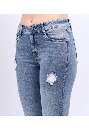 Jean Bota Recta Para Mujer Unser