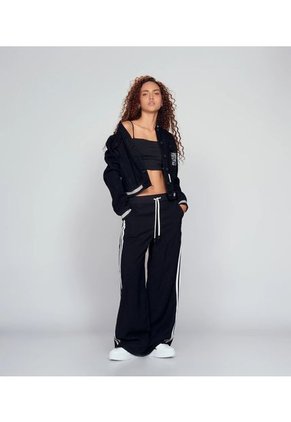 Chaqueta En Indigo Con Parches Para Mujer Unser