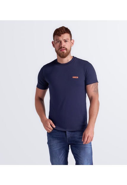 Camiseta Para Hombre Slim Unser