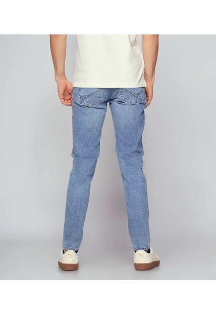 Jean Para Hombre Con Proceso Claro Unser