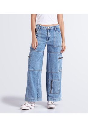 Jean Para Mujer Cargo Unser