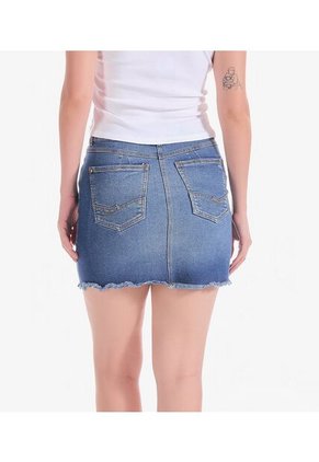 Falda Para Mujer Azul Oscuro Unser