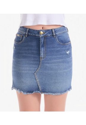 Falda Para Mujer Azul Oscuro Unser