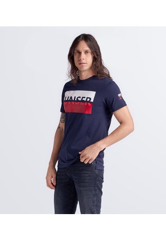 Camiseta Para Hombre Slim Unser Unser