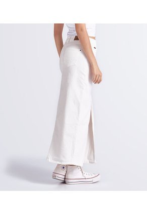 Falda Para Mujer Larga Con Abertura Y Bolsillos Unser