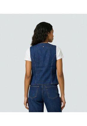 Chaleco Para Mujer Azul Medio_Oscuro Unser