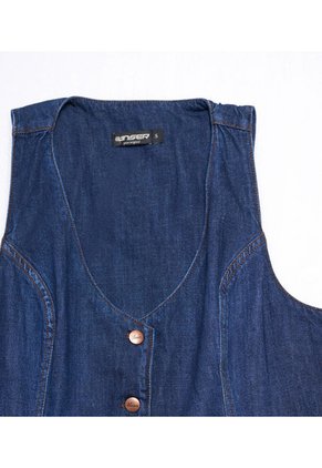 Chaleco Para Mujer Azul Medio_Oscuro Unser