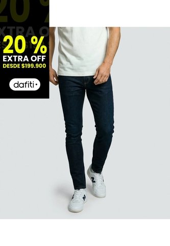 Jean Para Hombre Skinny Unser Unser