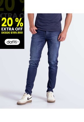 Jean Para Hombre Skinny Unser
