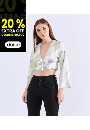 Blusa Manga Larga Mujer Unser