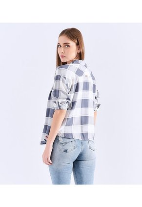 Camisa De Cuadros Para Mujer Unser