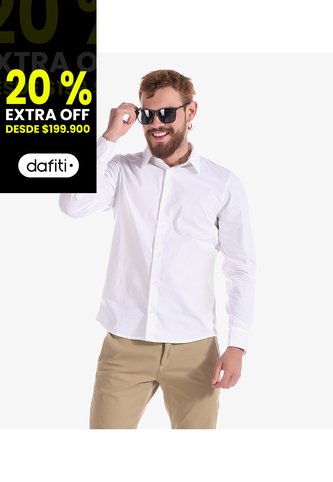 Camisa Unicolor Sin Bolsillos Para Hombre Unser Unser