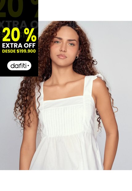 Blusa Unicolor En Tiras Con Alforzas Unser