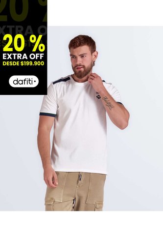 Camiseta Comfort Unicolor Estampado Unser Unser