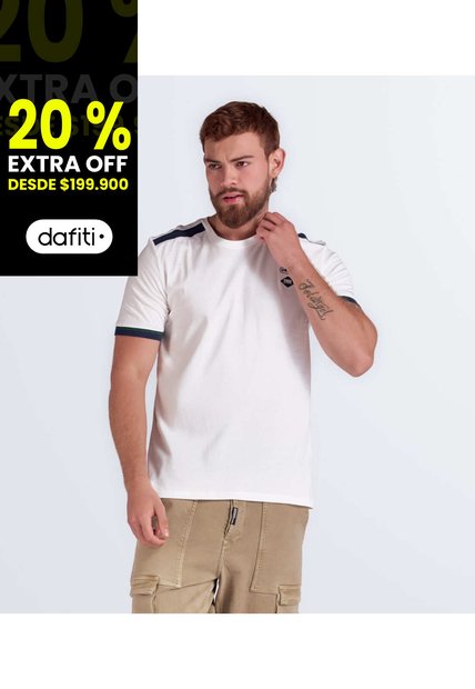 Camiseta Comfort Unicolor Estampado Unser