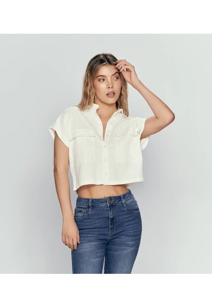Camisa Para Mujer Manga Corta Unser