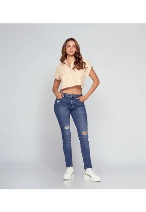 Camisa Para Mujer Manga Corta Unser