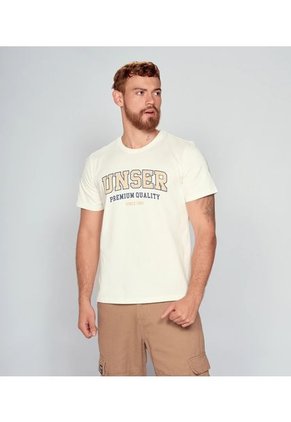 Camiseta Para Hombre Comfort Manga Corta Unser