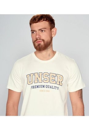 Camiseta Para Hombre Comfort Manga Corta Unser