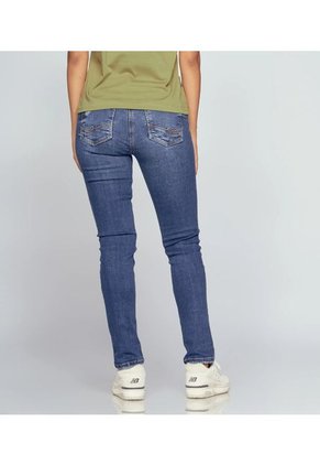 Jean Bota Recta Con Proceso Y Bolsillos Unser