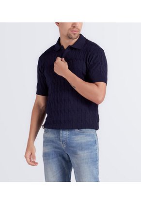 Polo Para Hombre Tejido Slim Unser
