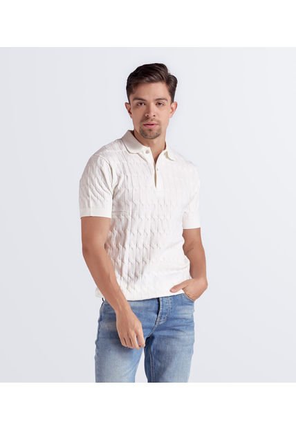 Polo Para Hombre Tejido Slim Unser