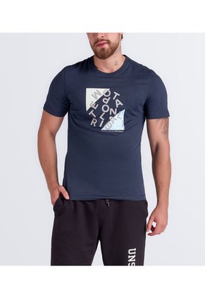 Camiseta Para Hombre Slim Unser