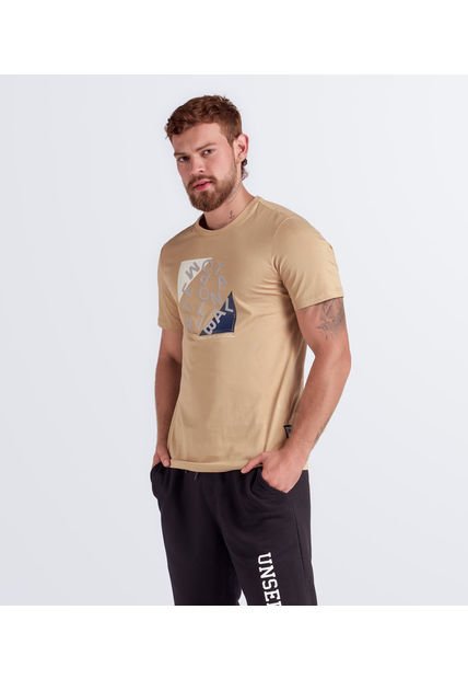 Camiseta Para Hombre Slim Unser