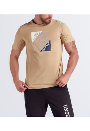 Camiseta Para Hombre Slim Unser