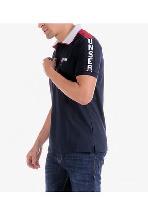 Polo Para Hombre Estampado Unser