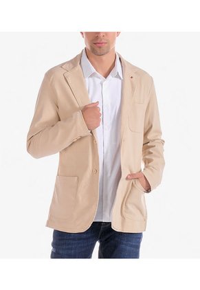 Blazer Para Hombre Unicolor Unser