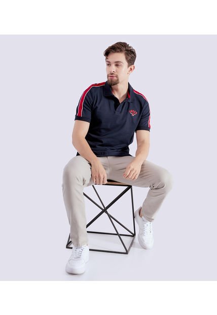 Polo Slim Fit Para Hombre Unser