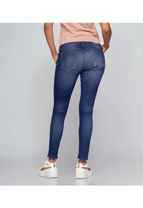 Jean Skinny Con Proceso Y Bolsillos Unser