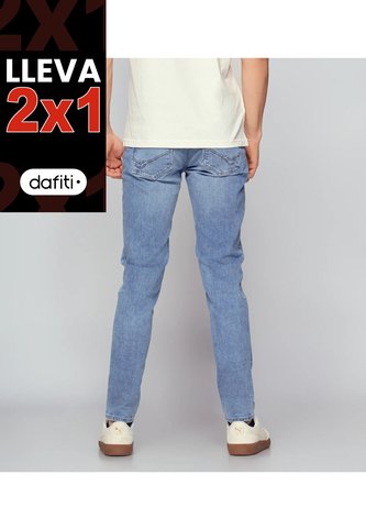 Jean Para Hombre Con Proceso Claro Unser Unser