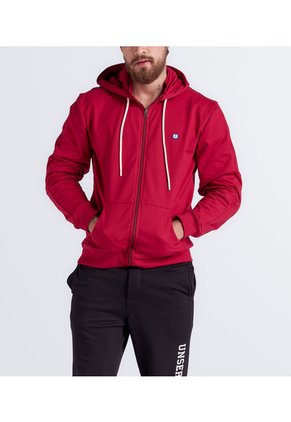 Buzo Para Hombre Con Capota Y Cuello Alto Unser