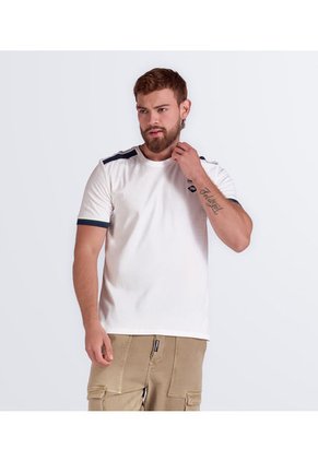 Camiseta Comfort Unicolor Estampado Unser