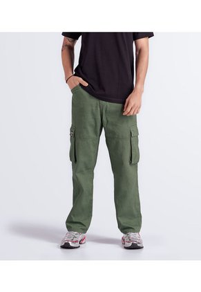 Pantalon Para Hombre Tipo Cargo Unicolor Unser