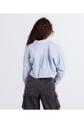 Camisa   Manga Larga Corta Con Bolsillo Unser