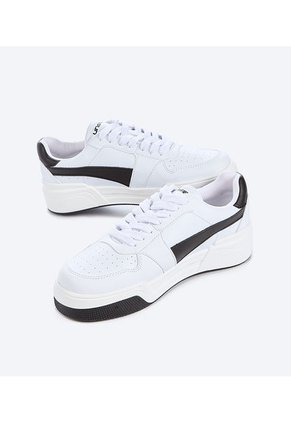 Zapatos Combinados Con Piezas En Color Contraste Unser