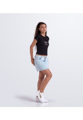 Camiseta   Cuello Redondo Manga Corta Con Estampado Unser