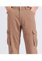 Pantalon Para Hombre Tipo Cargo Unicolor Unser de Unser