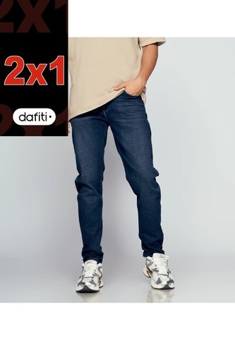 Jean Para Hombre Azul Oscuro Unser Unser
