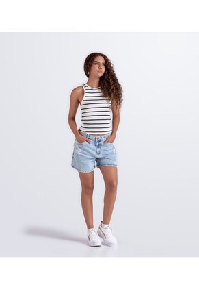 Short Bermuda Con Rotos Y Bolsillos Unser