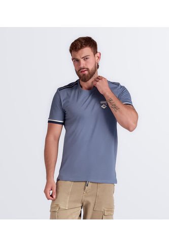 Camiseta Comfort Unicolor Estampado Unser Unser