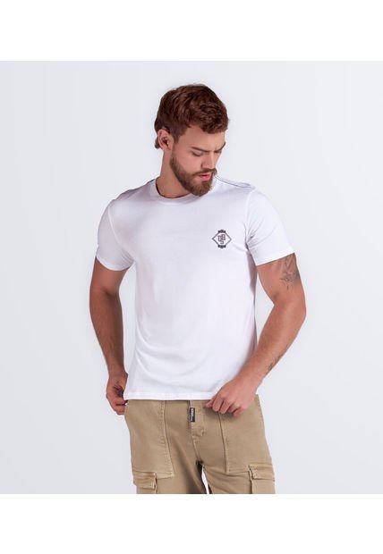 Camiseta Para Hombre  Comfort  Con Estampado Unser