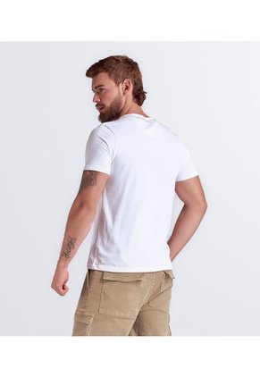 Camiseta Para Hombre  Comfort  Con Estampado Unser