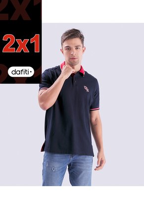 Polo Para Hombre Estampado Unser
