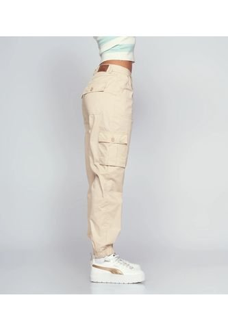 Jogger Unicolor Con Bolsillos Tipo Cargo Unser Unser