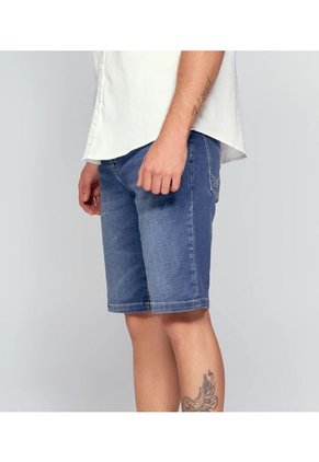 Bermuda Con Proceso Medio  Para Hombre  Unser