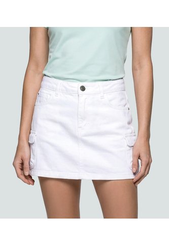 Falda Para Mujer Blanco Unser Unser